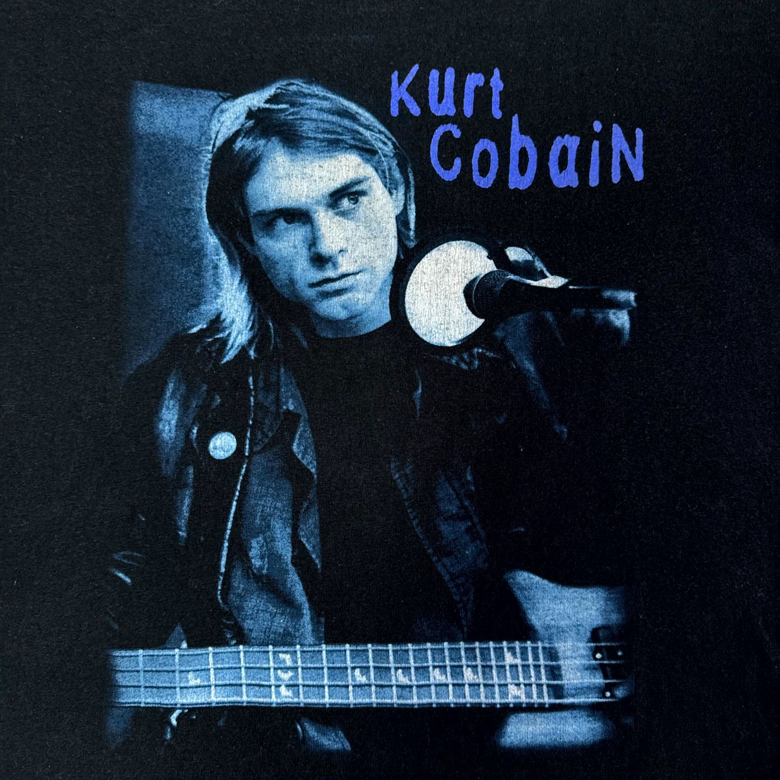 00s Y2K NIRVANA Kurt Cobain ノート メモリアル 追悼 Tシャツ Mサイズ 