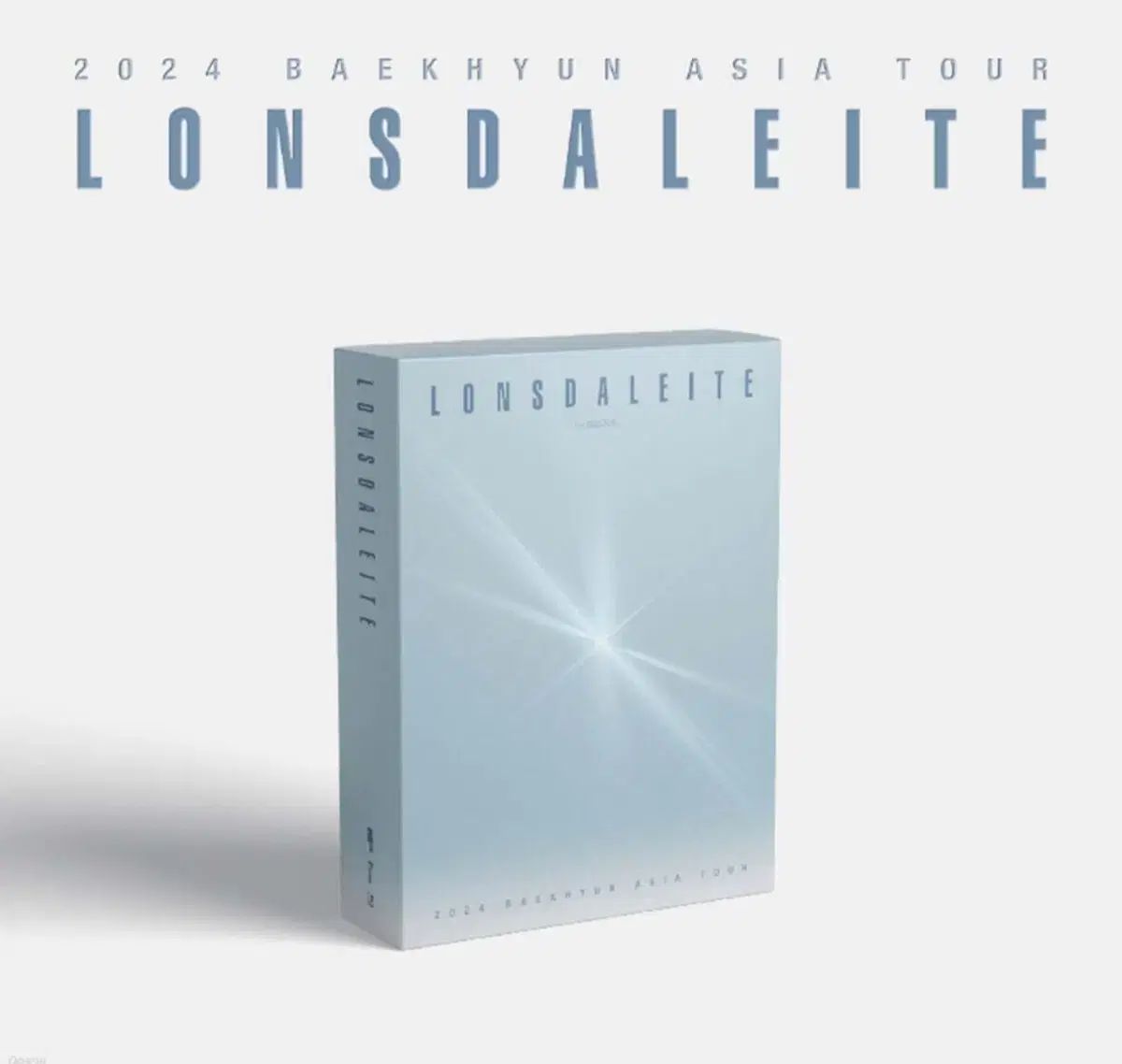 ベクヒョン 론스달라이트 ブルーレイ Blu ray 版