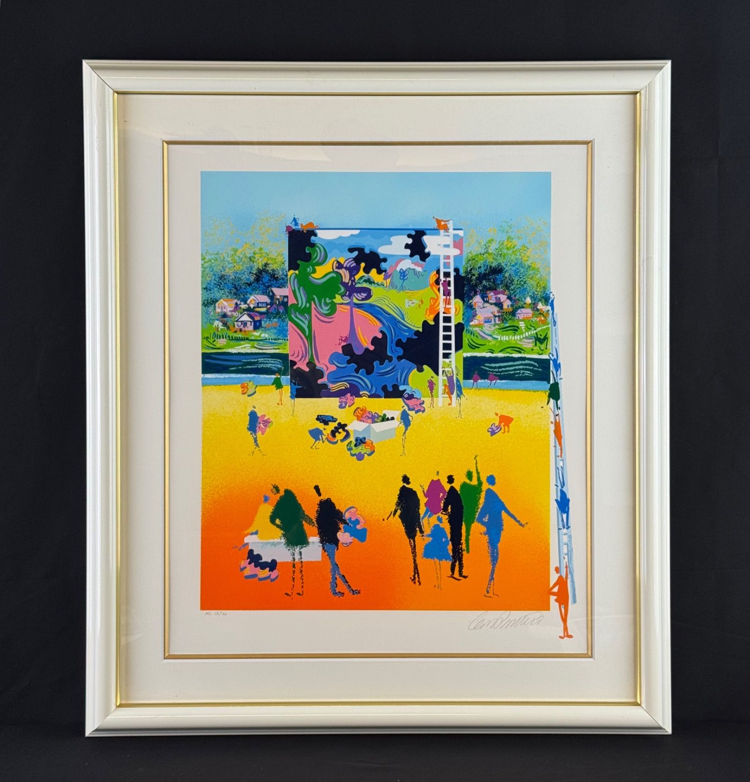 レオ・パシリコ「コミュニティプロジェクト」シルクスクリーン HC12/40