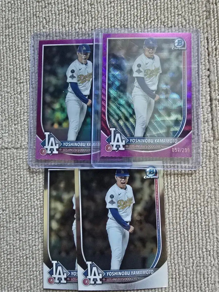 ヨウジ ヤマモト ヨシノブ Bowman Chrome カード