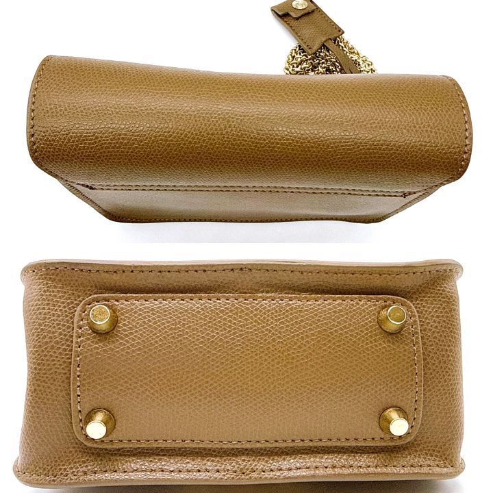 FURLA メトロポリスサッチェルショルダーバッグ イエロー×ゴールド フルラ FURLA メトロポリスサッチェルショルダーバッグ イエロー×ゴールド フルラ