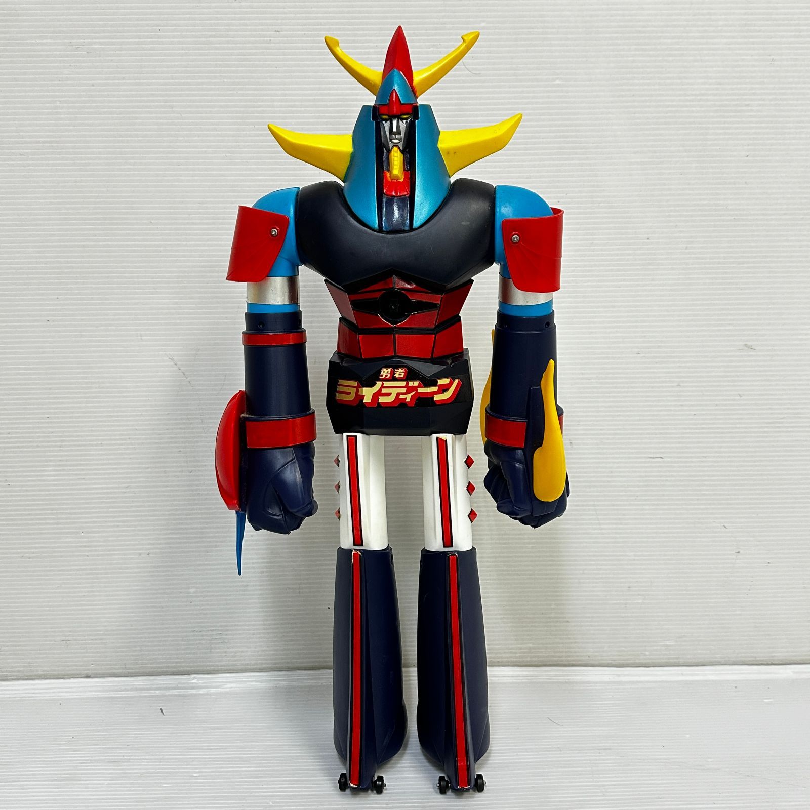 ポピー ジャンボマシンガー 勇者ライディーン 昭和レトロソフビ 全長約60 cm 品 smztoy 092903