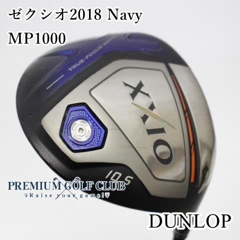 中古】 ダンロップ ゼクシオ 2018 ドライバー ネイビー MP1000（SR
