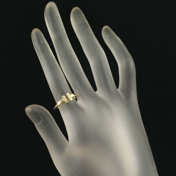 ティファニー リング Tワイヤー 11.5号 K18YG #182981 - メルカリ