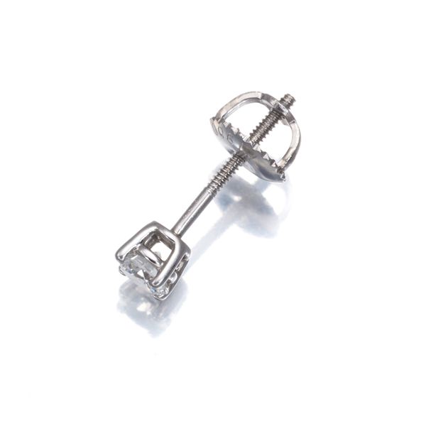 ティファニー ピアス ダイヤ ダイヤモンド 0.15ct程 ソリティア 片耳