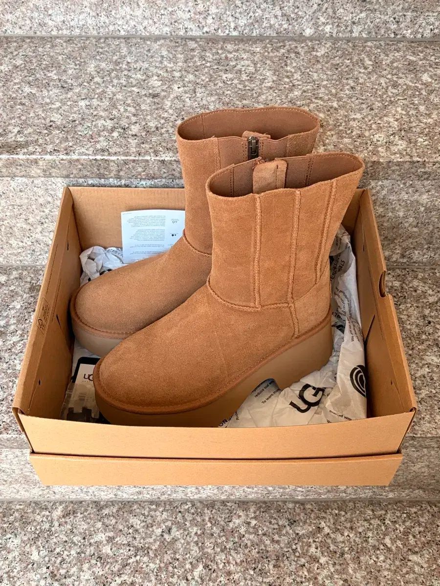 アグ クラシック ツイン シム ニュー ハイ チェスナット