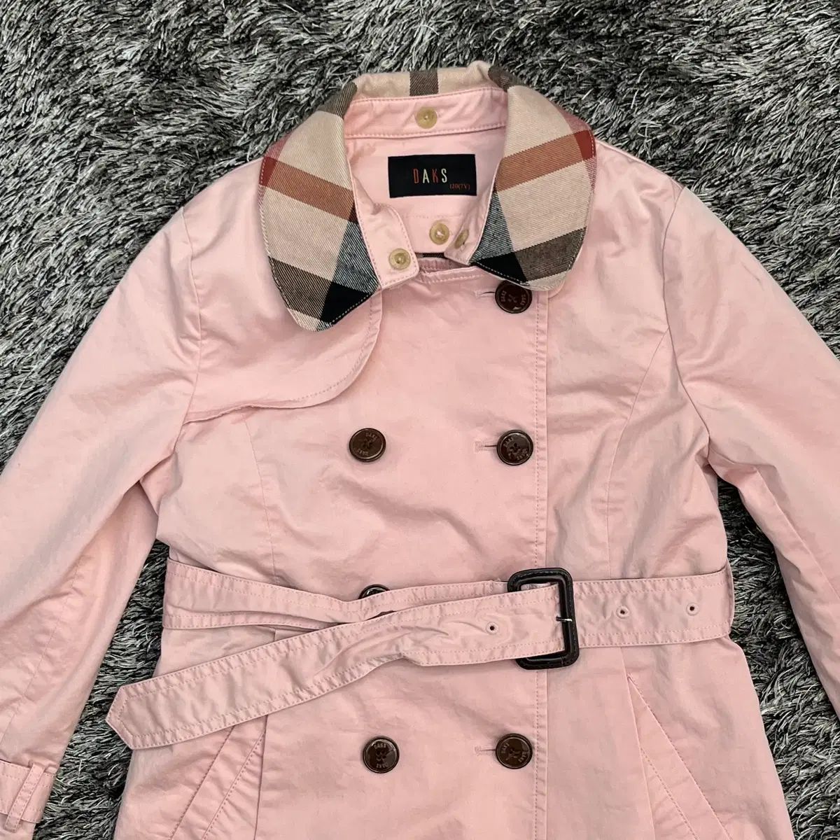 ダックス ジュニア ベルト付き コート 120 7 Y