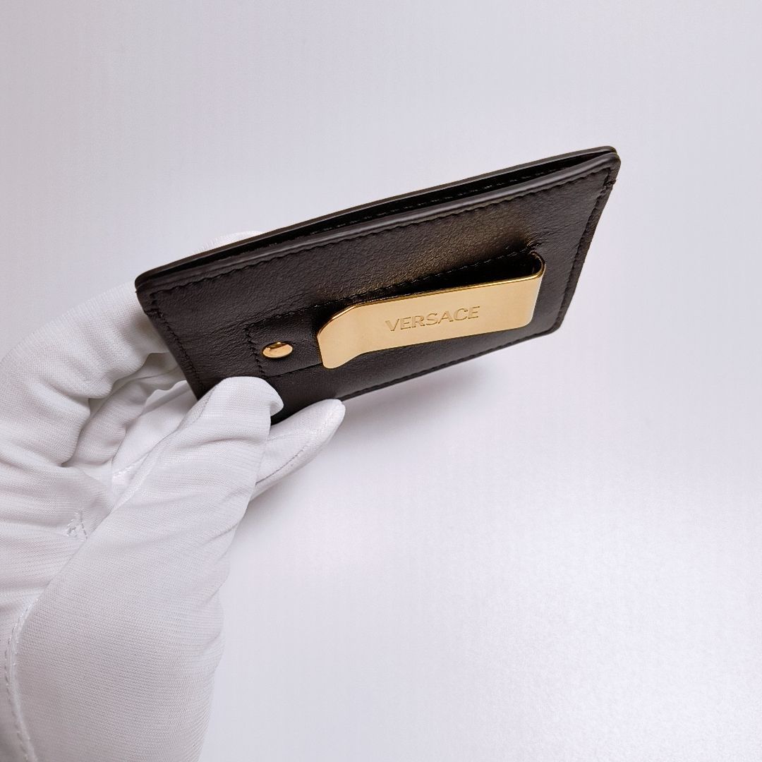 新品未使用】VERSACE メドゥーサ ビギー カードホルダー