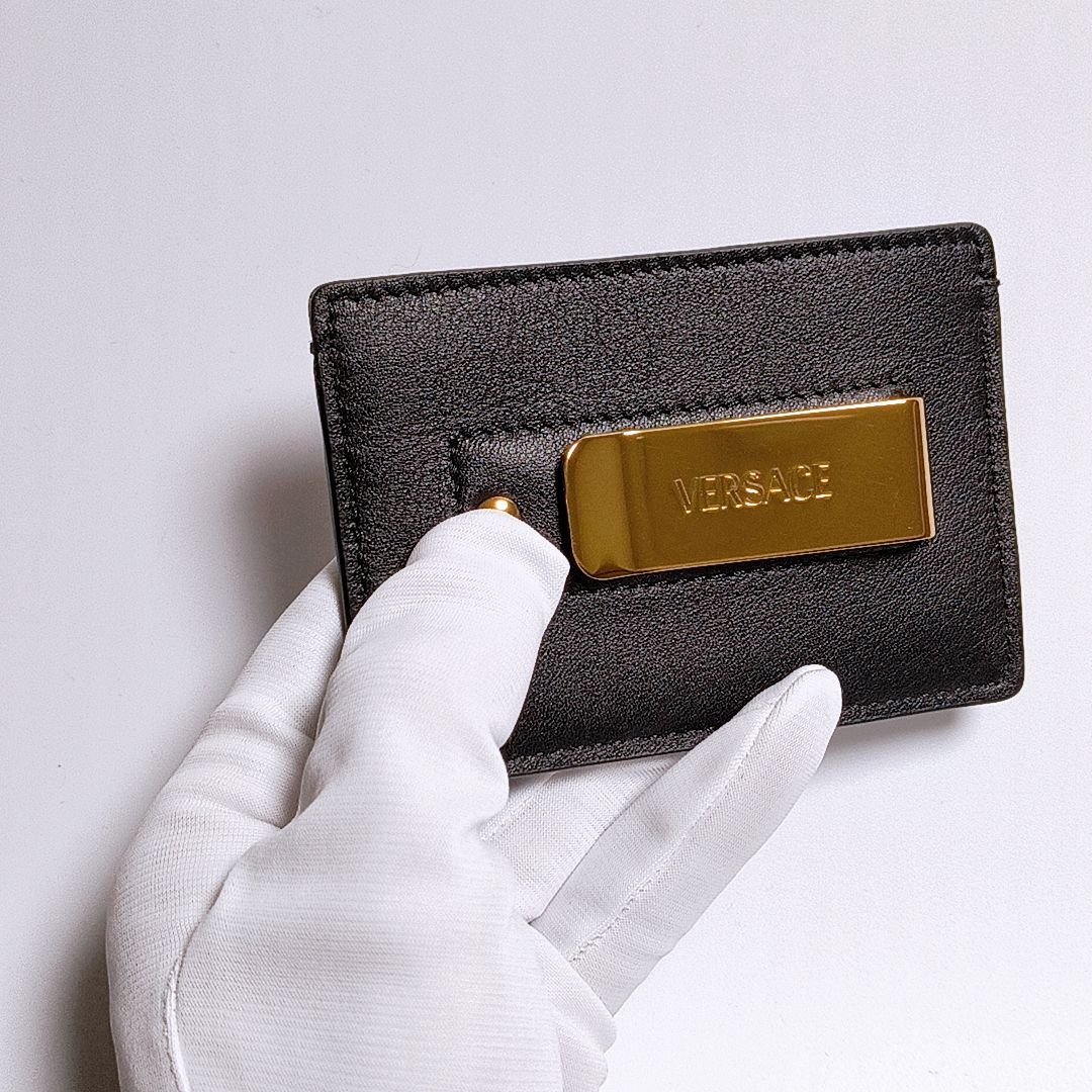 新品未使用】VERSACE メドゥーサ ビギー カードホルダー