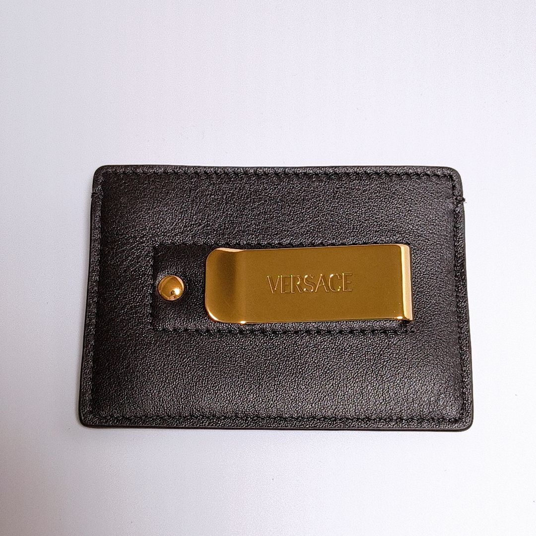 新品未使用】VERSACE メドゥーサ ビギー カードホルダー 