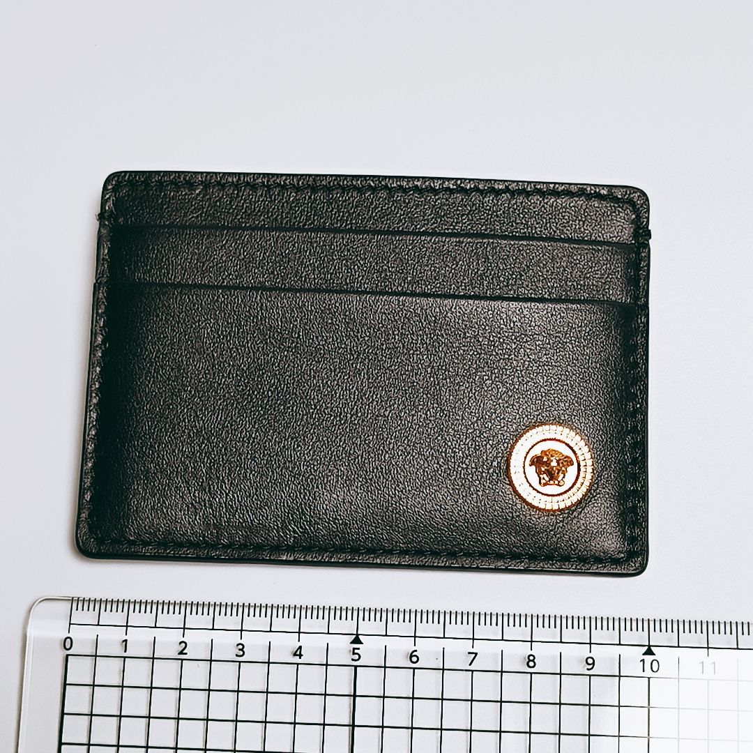 新品未使用】VERSACE メドゥーサ ビギー カードホルダー