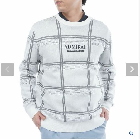 アドミラル クルーネックセーター|メンズ|2025モデル|ゴルフ| |♥|