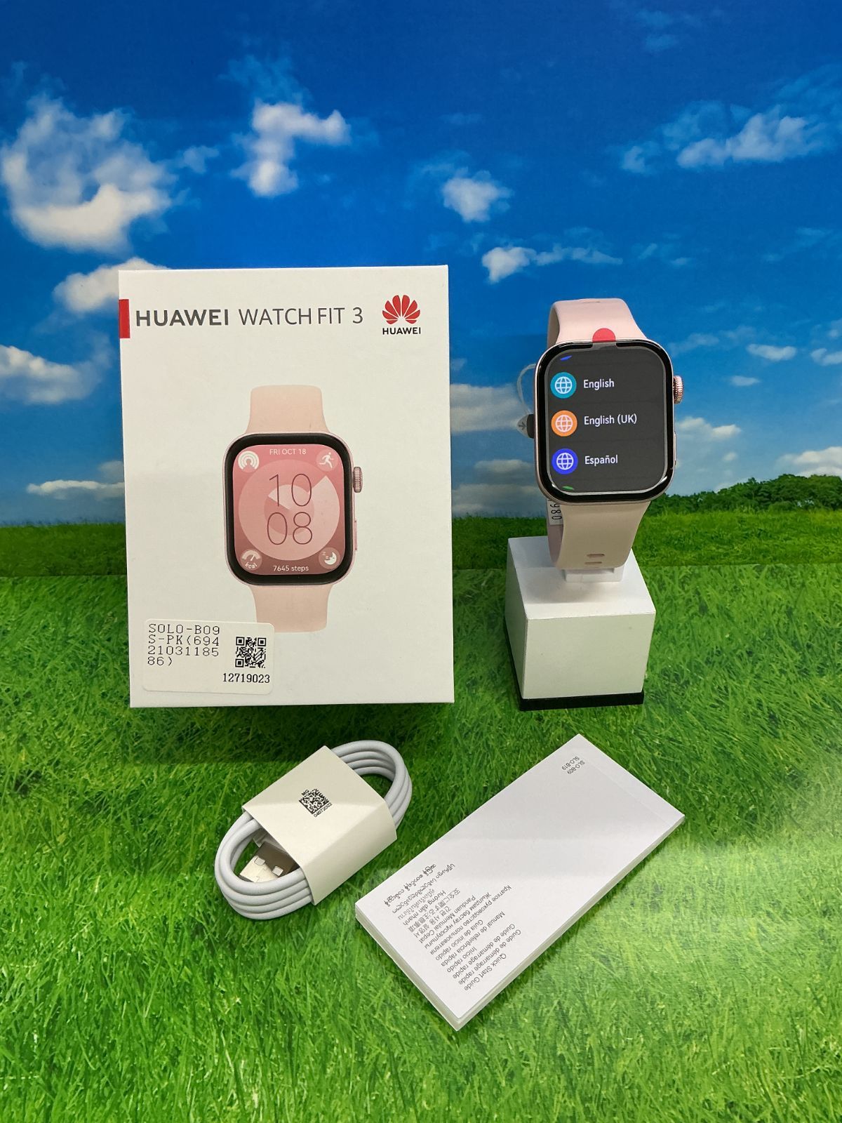 HUAWEI ファーウェイ WATCH FIT 3 Pink