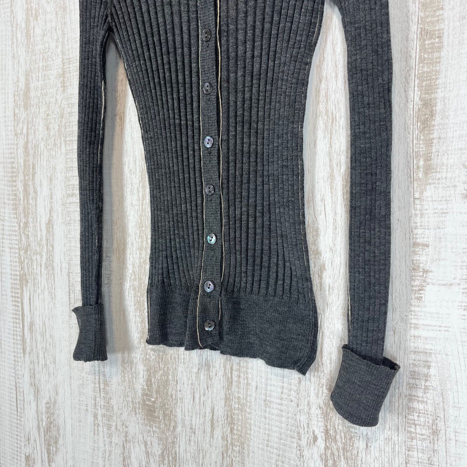 D&G DOLCE&GABBANA ドルチェアンドガッバーナ リブニット ラウンド