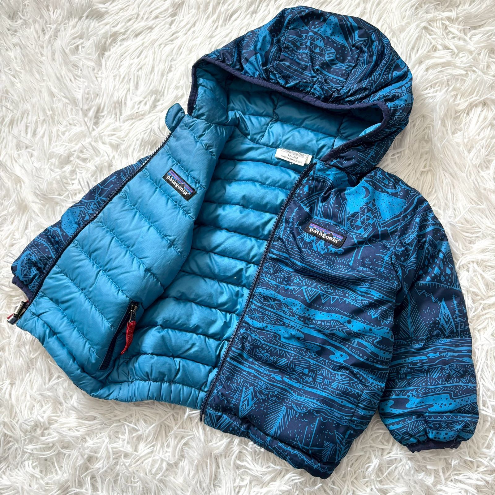 patagonia・パタゴニア ダウンジャケット ネイビー S(日本サイズM)