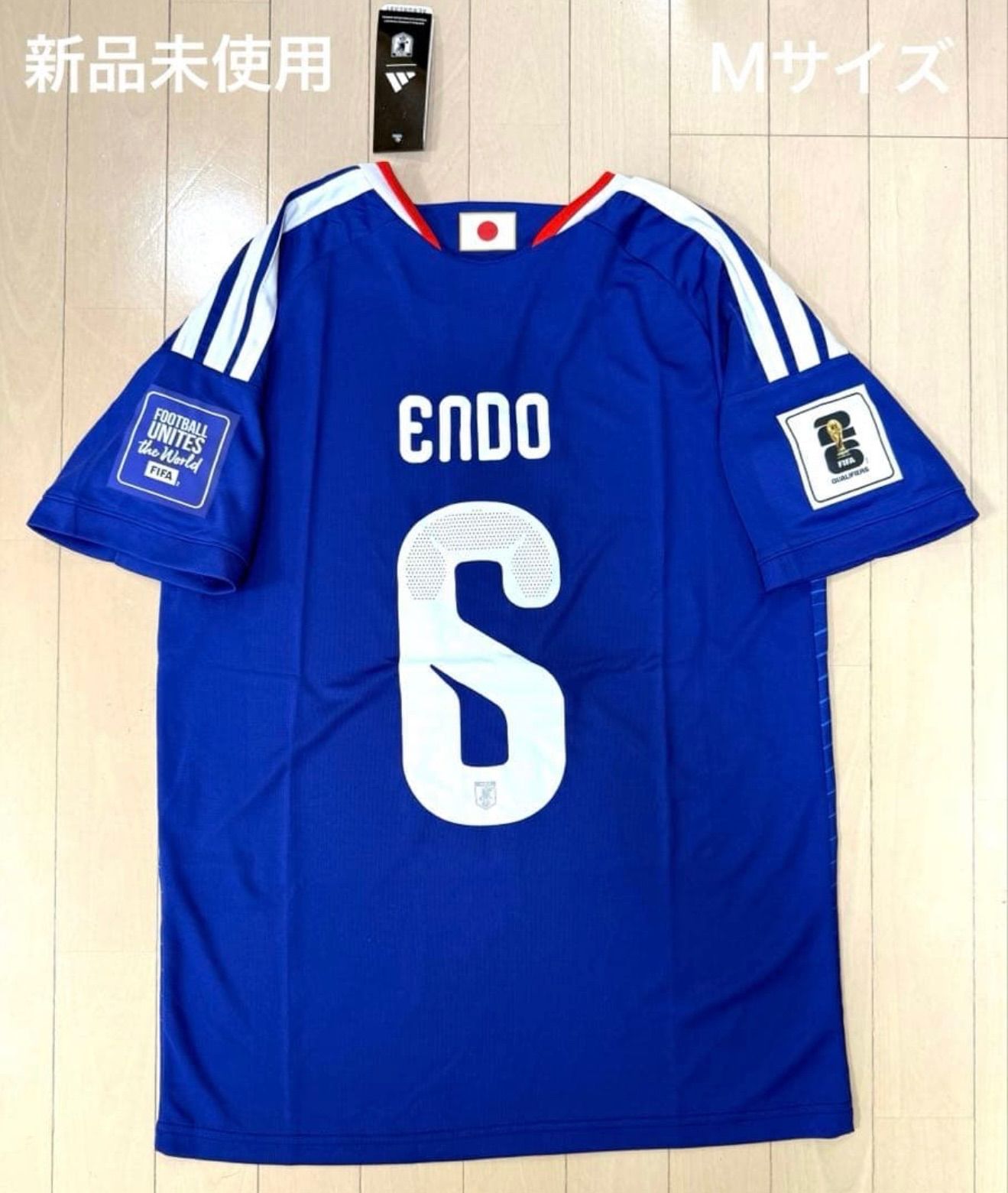 サッカー日本代表ユニフォーム 2025年-2026年モデル パッチ付き #6