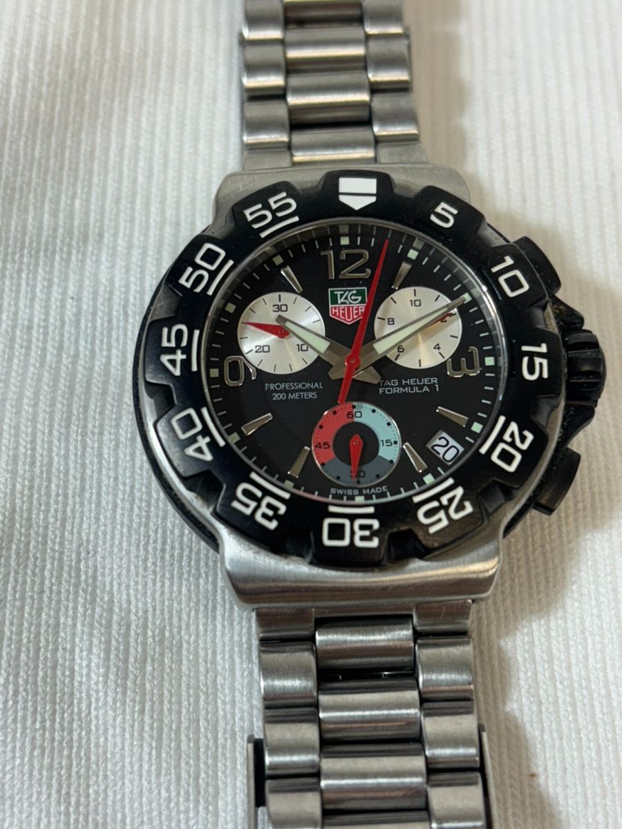 12449-098 タグホイヤー TAGHeuer CAC 1110-0 GG 4627 腕時計 アナログウォッチ フォーミュラ1 クロノグラフ メンズ