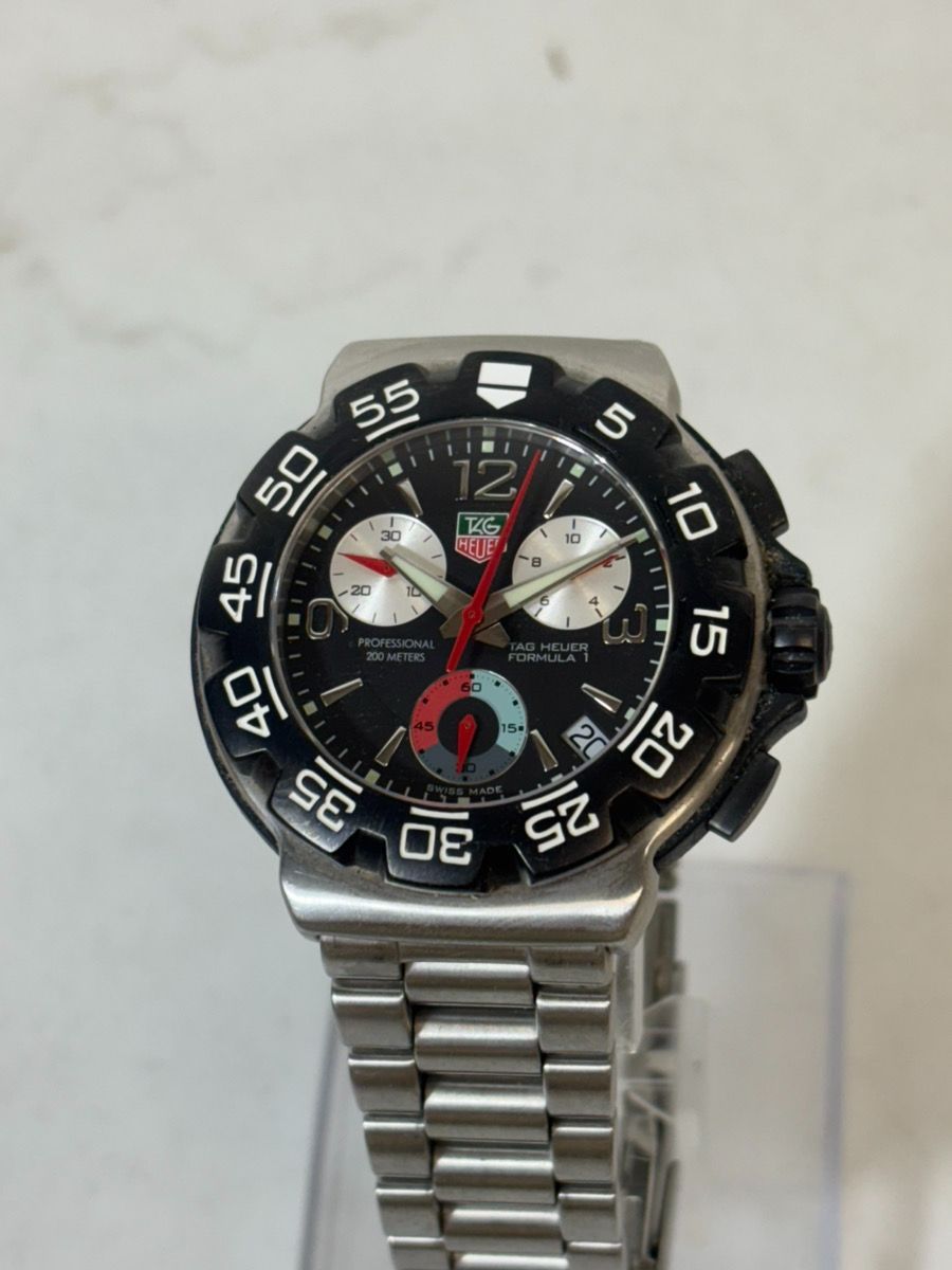 12449-098 タグホイヤー TAGHeuer CAC 1110-0 GG 4627 腕時計 アナログウォッチ フォーミュラ1 クロノグラフ メンズ