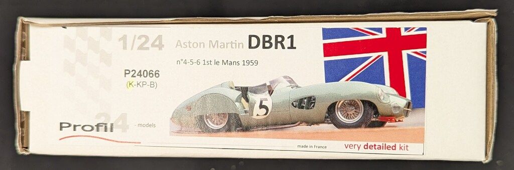 Profil 24 models 1 24スケールレジンキャストキット Aston Martin DBR n°4-5-6 st le Mans 1959