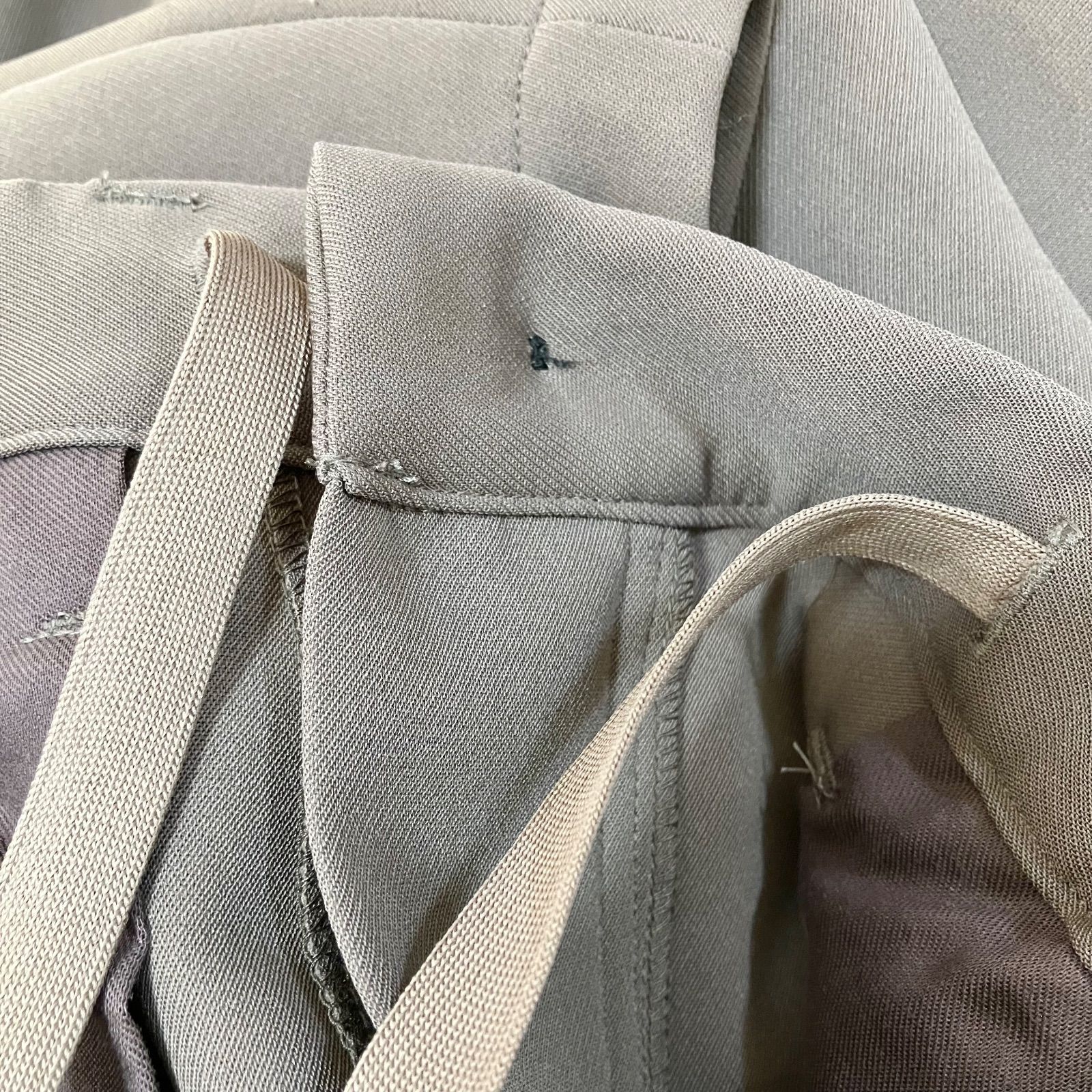 Numbers ソフトトリプルクロスカーブワイドパンツ