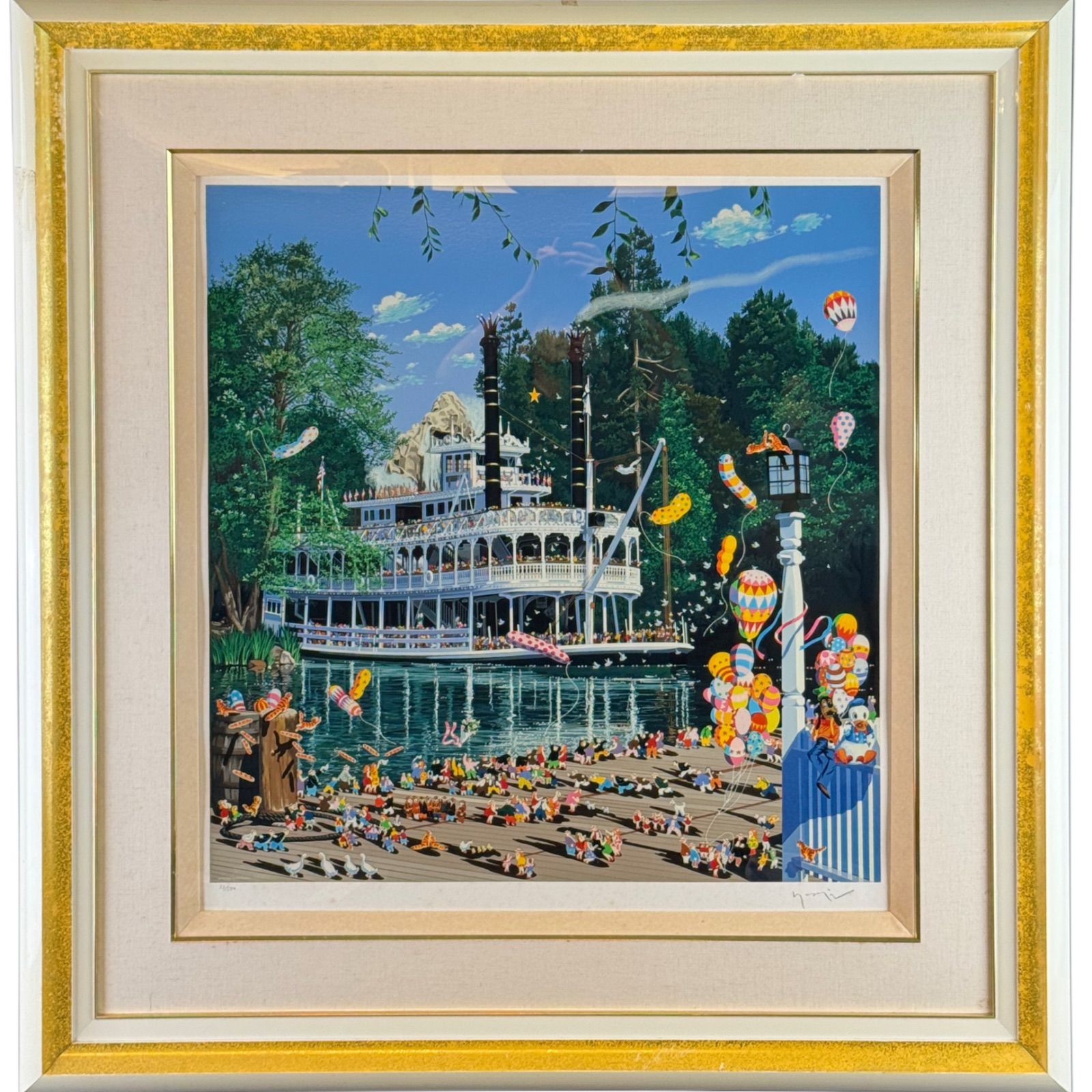 〔専用〕ヒロヤマガタ【全米オープン】 シルクスクリーン 直筆ダブルサイン 専用〕ヒロヤマガタ【全米オープン】 シルクスクリーン 直筆ダブル