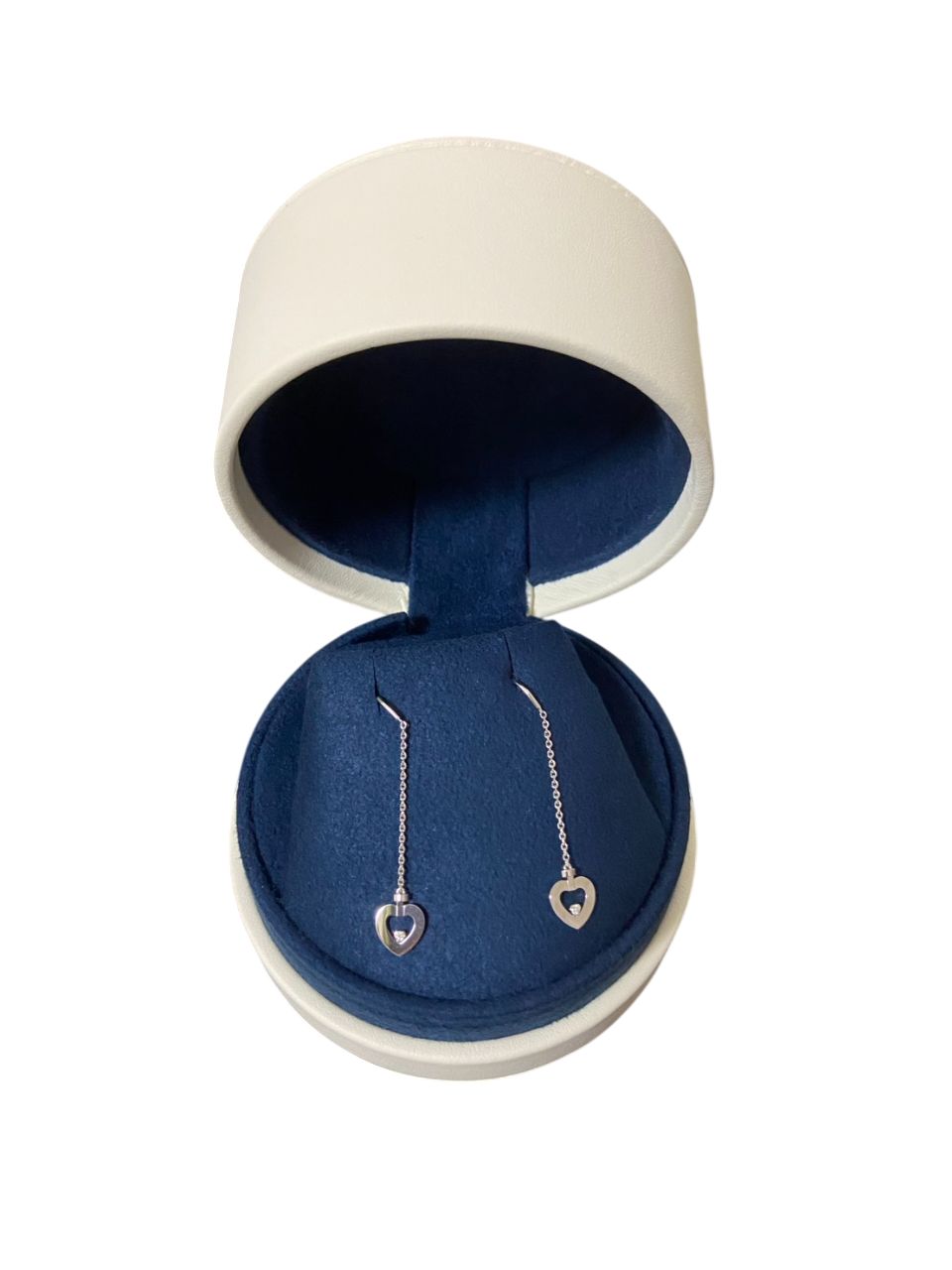 FRED フレッド プリティウーマンピアス 1Pダイヤ 18Kホワイトゴールド