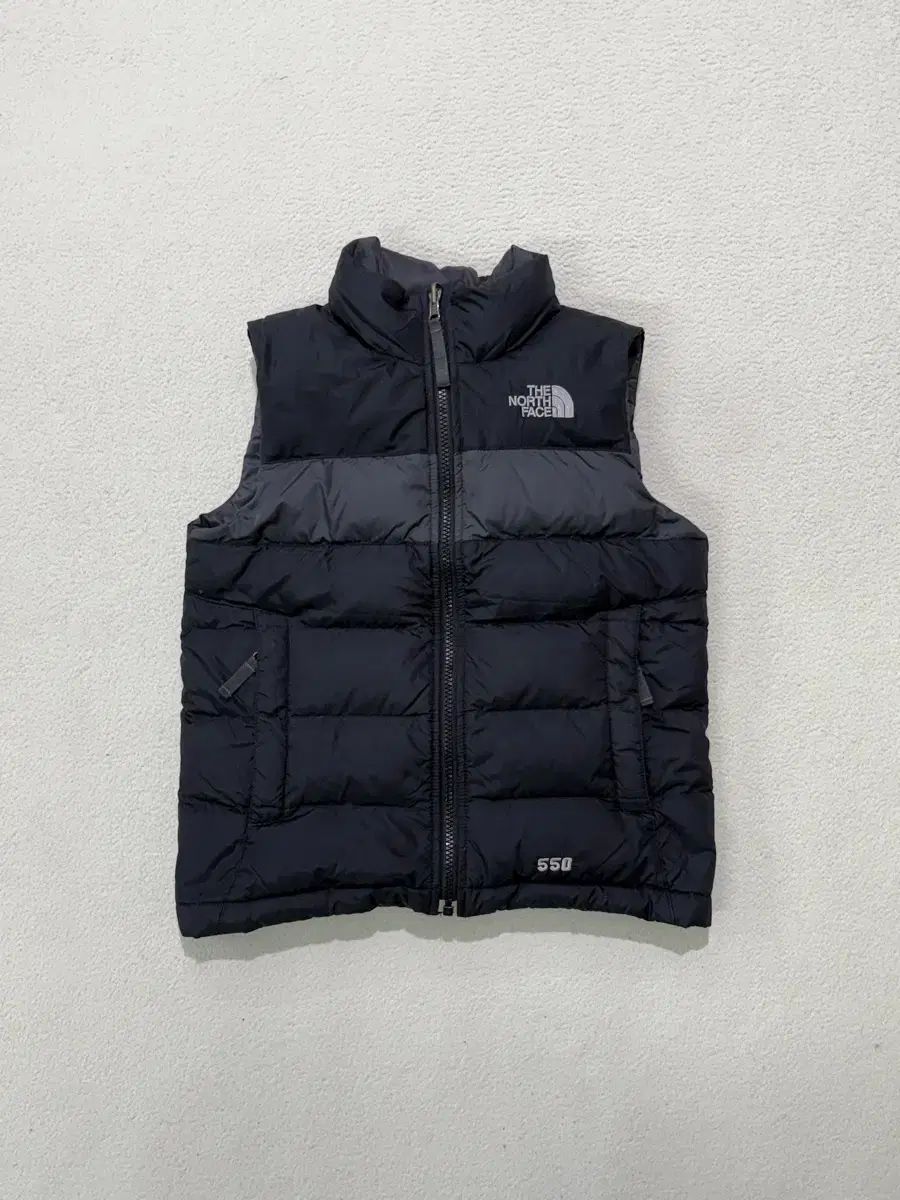 THE NORTH FACE 550 グースダウン ダウン ベスト ブラック 子供用