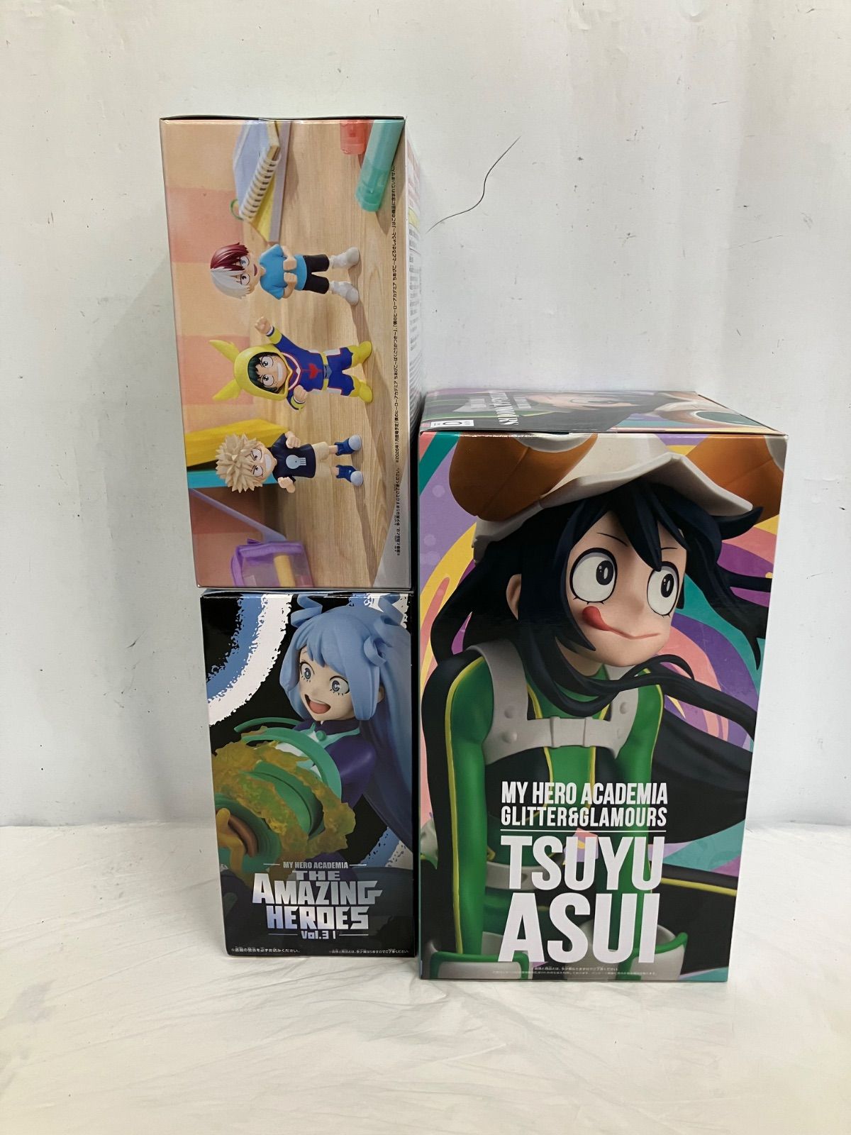未開封 僕のヒーローアカデミア フィギュア 3種 LFQ515 f101 - メルカリ