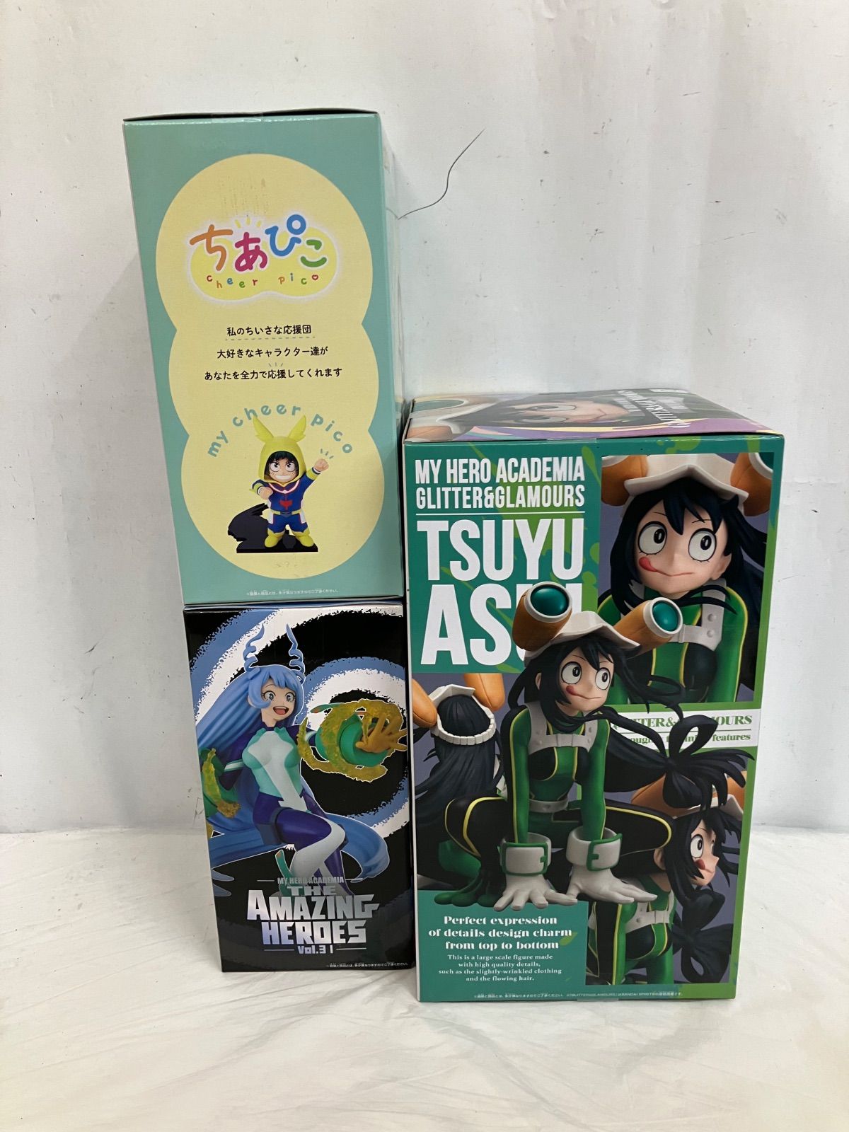 未開封 僕のヒーローアカデミア フィギュア 3種 LFQ515 f101 - メルカリ