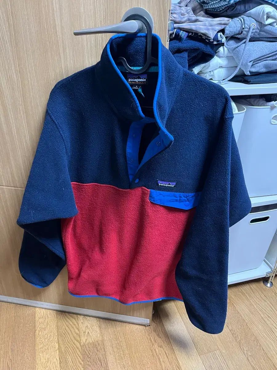 パタゴニア Synchilla シンチラ フリース ネイビー レッド