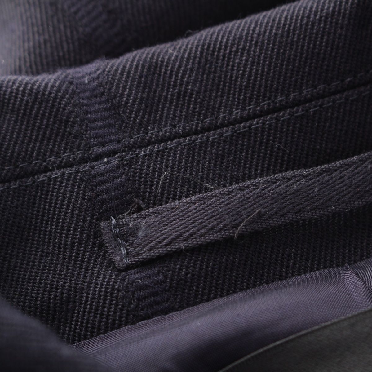 コムデギャルソン AD2001 ウール ストライプ 刺繍 ミディアム ステン  