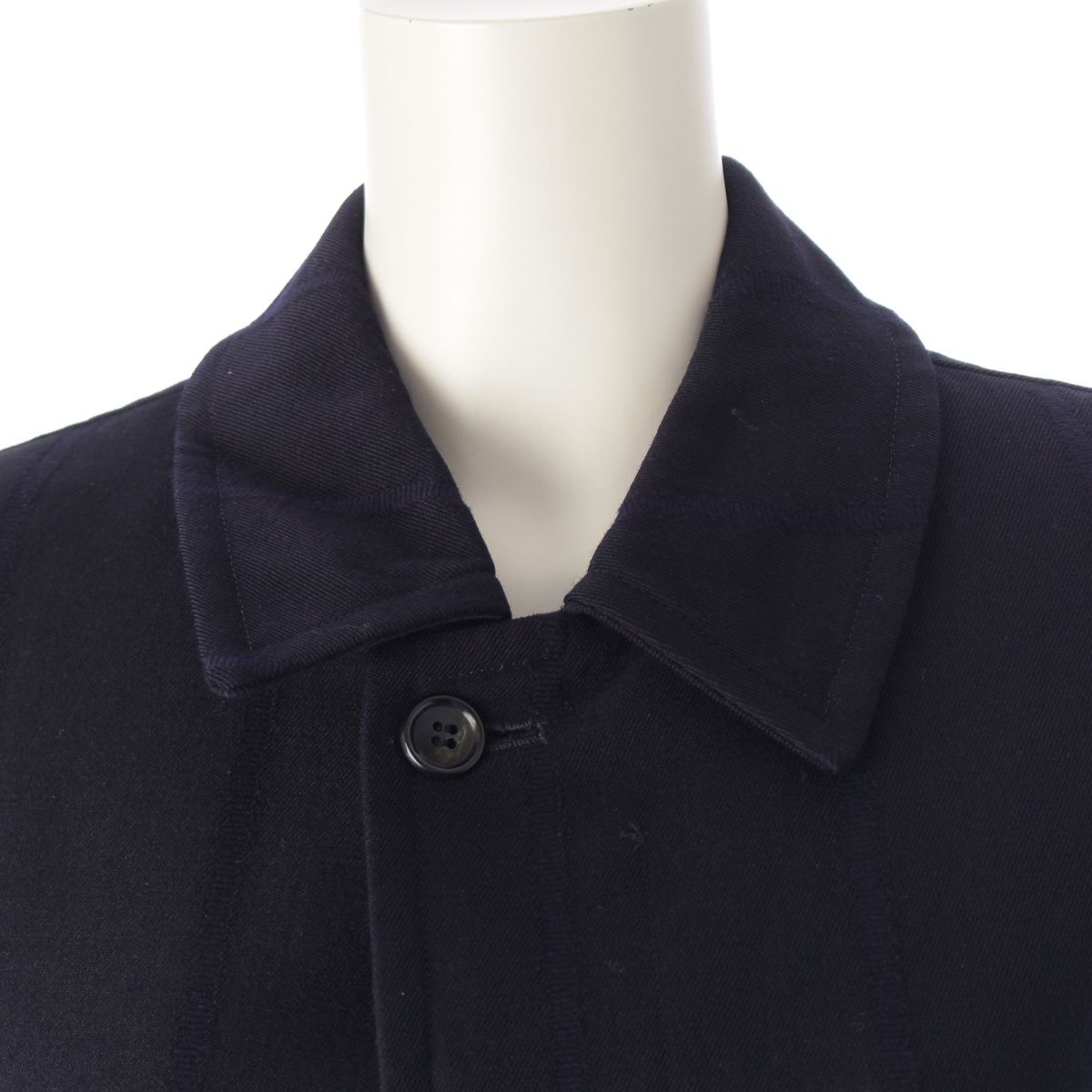 コムデギャルソン AD2001 ウール ストライプ 刺繍 ミディアム ステン  