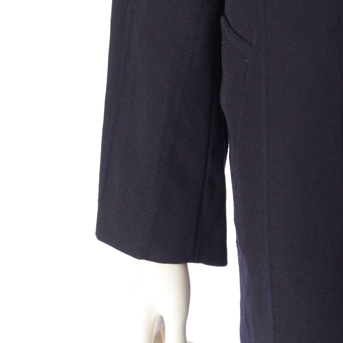 コムデギャルソン AD2001 ウール ストライプ 刺繍 ミディアム ステン  