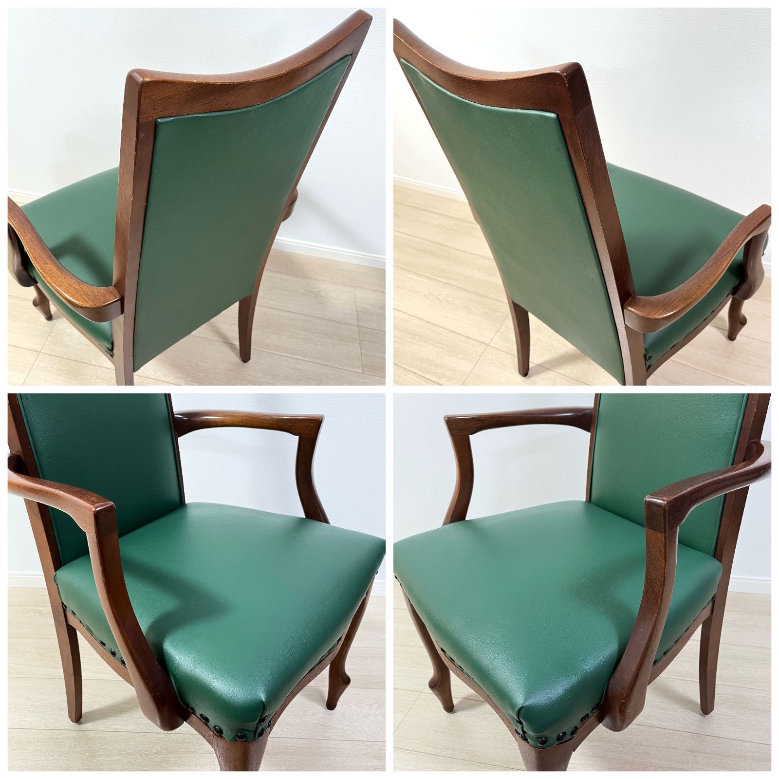 つ21)マルニ木工 MARUNI ベルサイユ アームチェア オールドマルニ