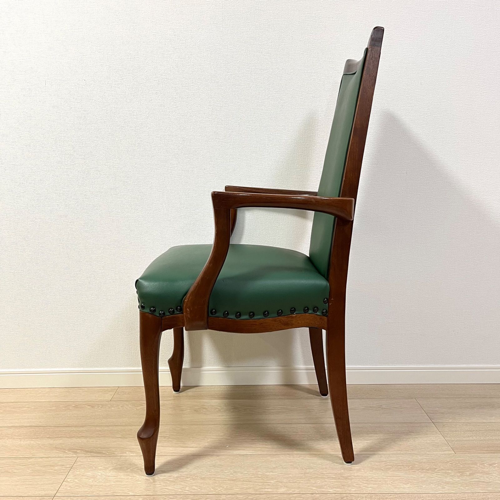 つ21)マルニ木工 MARUNI ベルサイユ アームチェア オールドマルニ