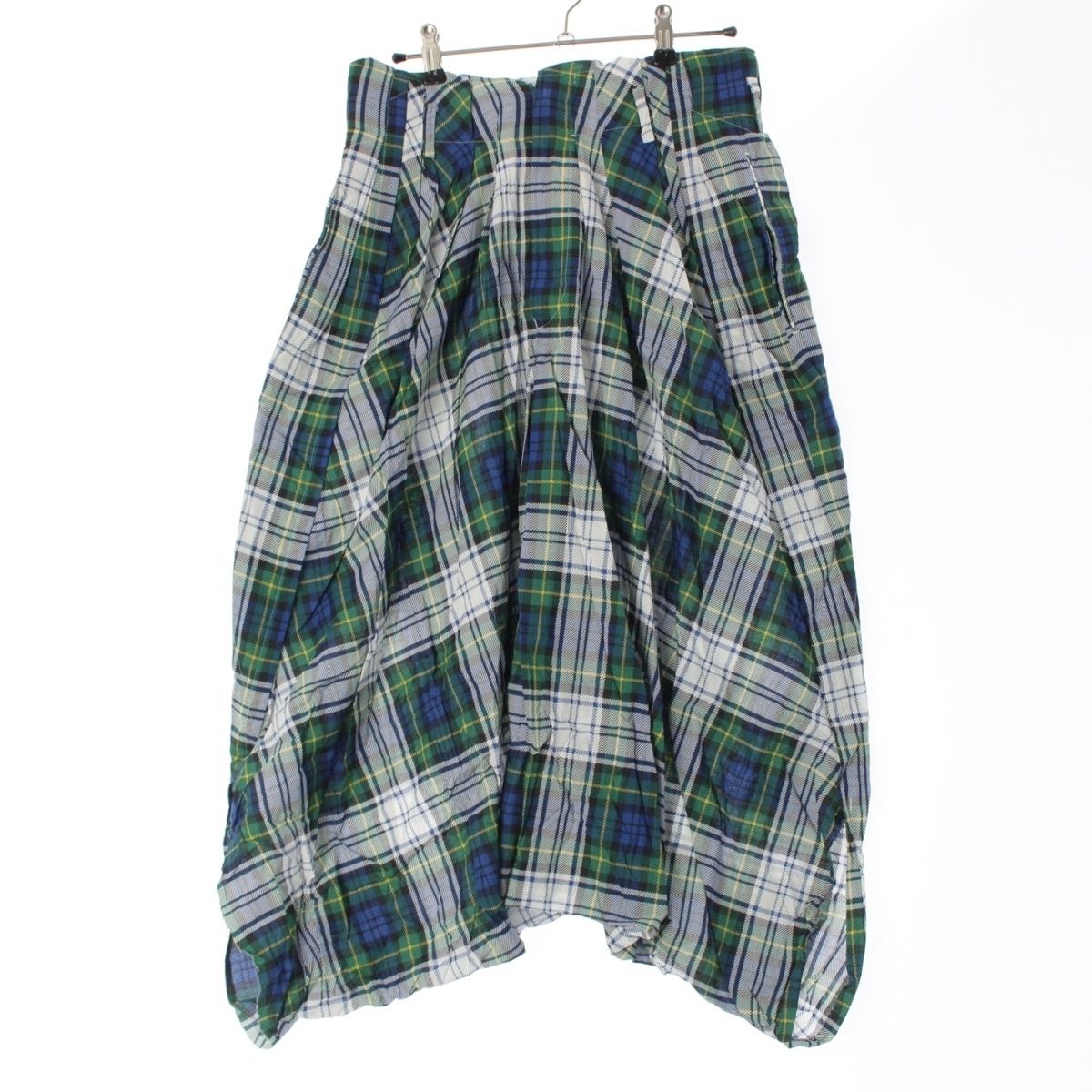 コムデギャルソン アウトレット AD2005 06SS コットン チェック ワイド