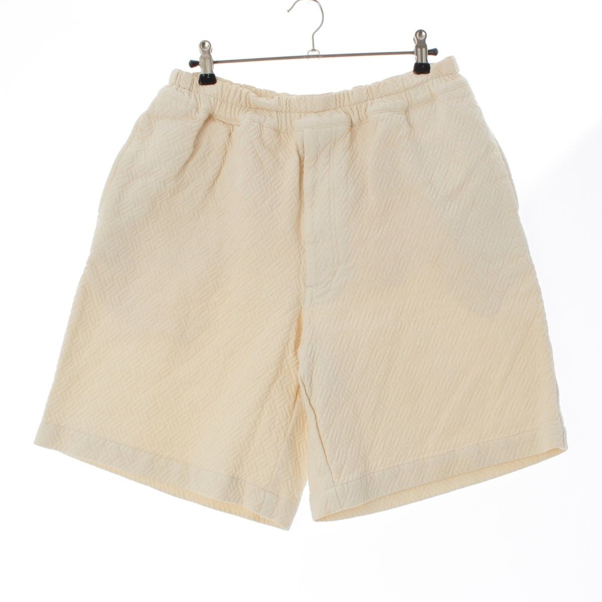 コムデギャルソンオムプリュス AD1999 2000SS コットン キルティング ステッチデザイン ショート パンツ ボトムス PP100605 アイボリー S【】