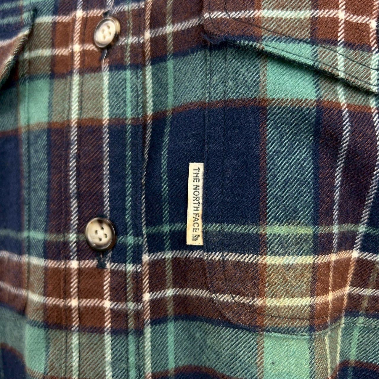 ✨THE NORTH FACE パープルレーベル長袖 ネルシャツ チェック柄L✨ THE NORTH FACE PURPLE LABEL 新品 ザ・ノースフェイス パープル