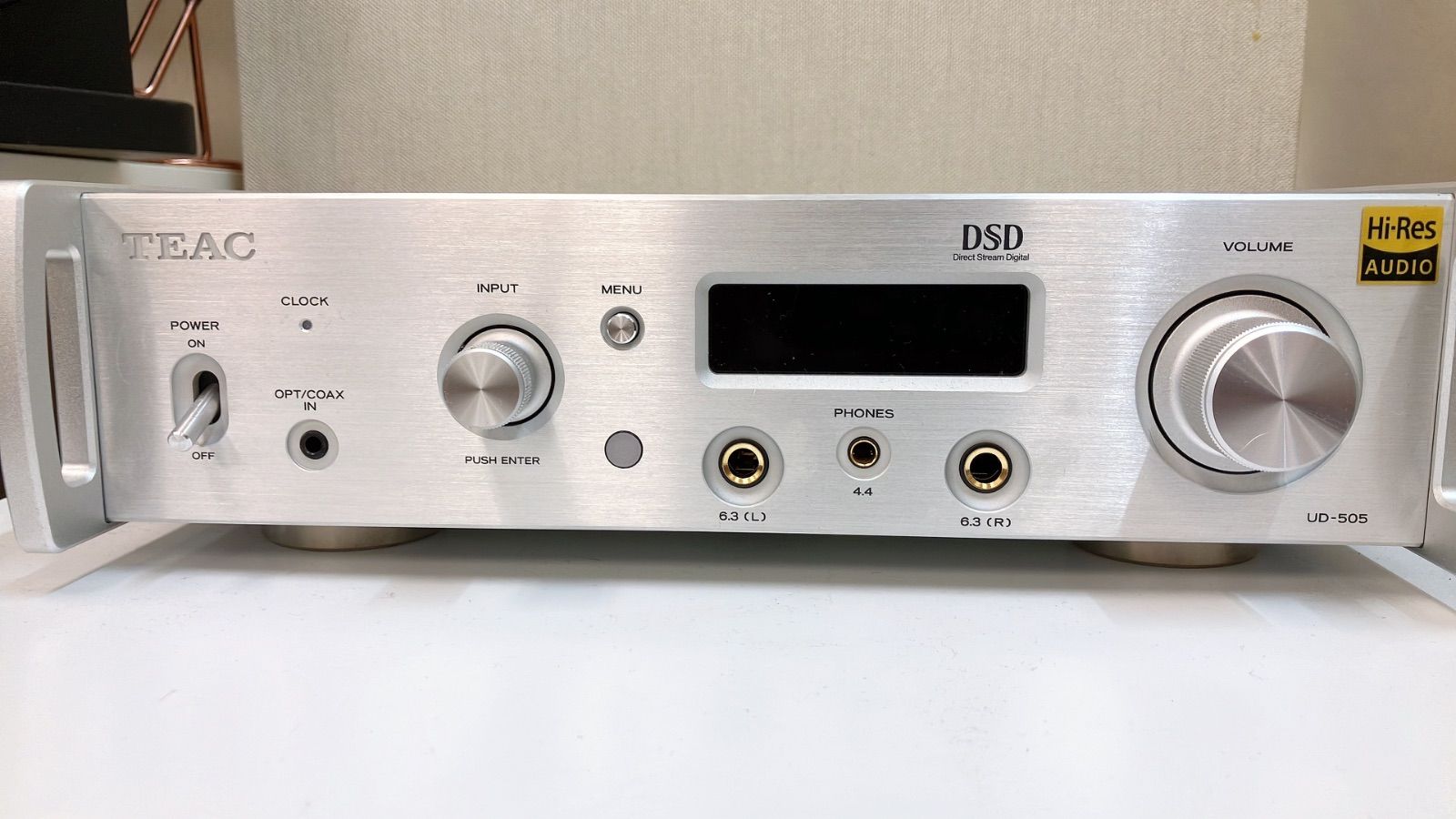  TEAC UD 505 X シルバー USB DAC ヘッドホンアンプ ヘッドホンアンプ ヘッドホンアンプ DAC