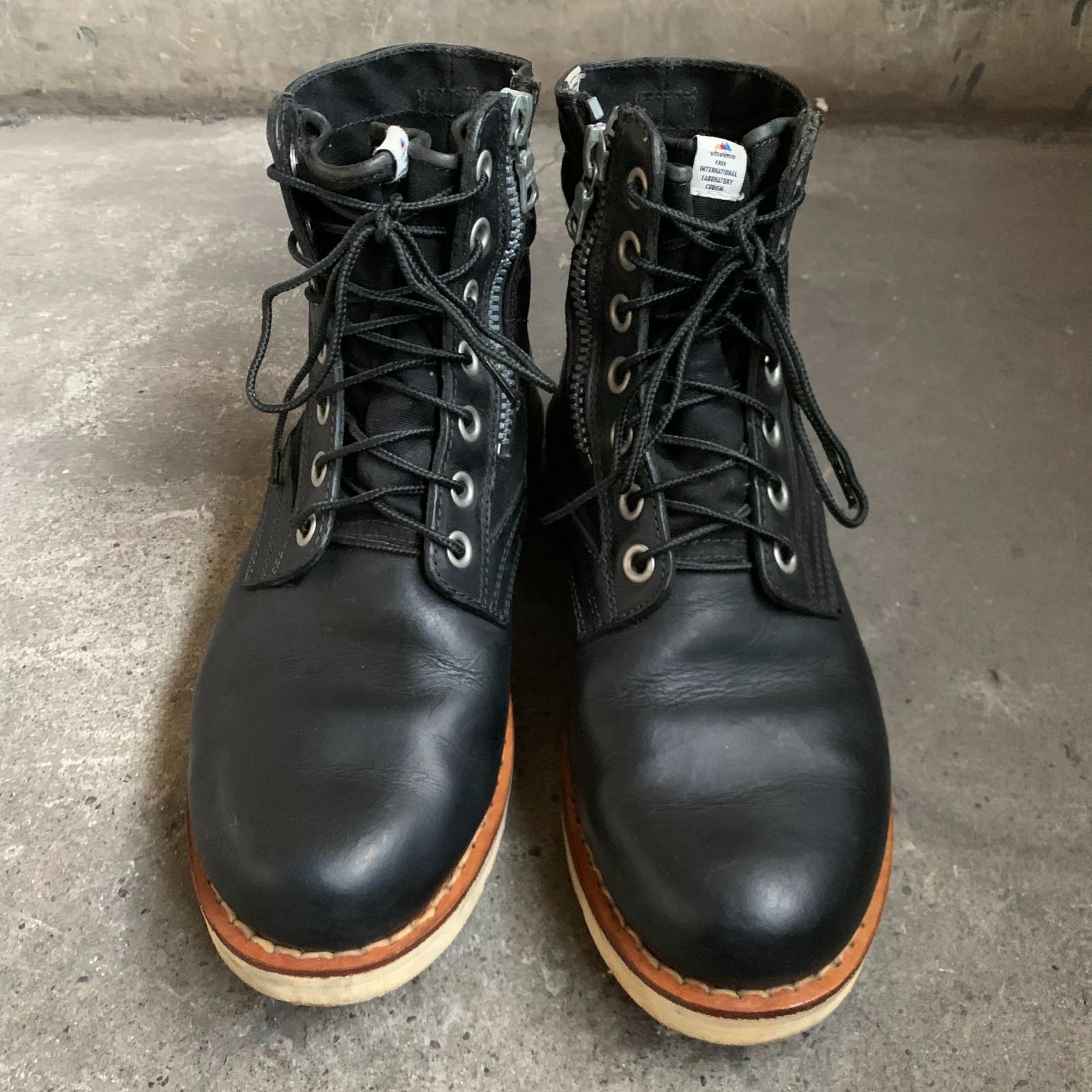 ビズヴィムvisvim 7-hole 73-folk サイドジップブーツUS9 Visvim 7 Hole '73-Folk | Khaki | Canoe Club