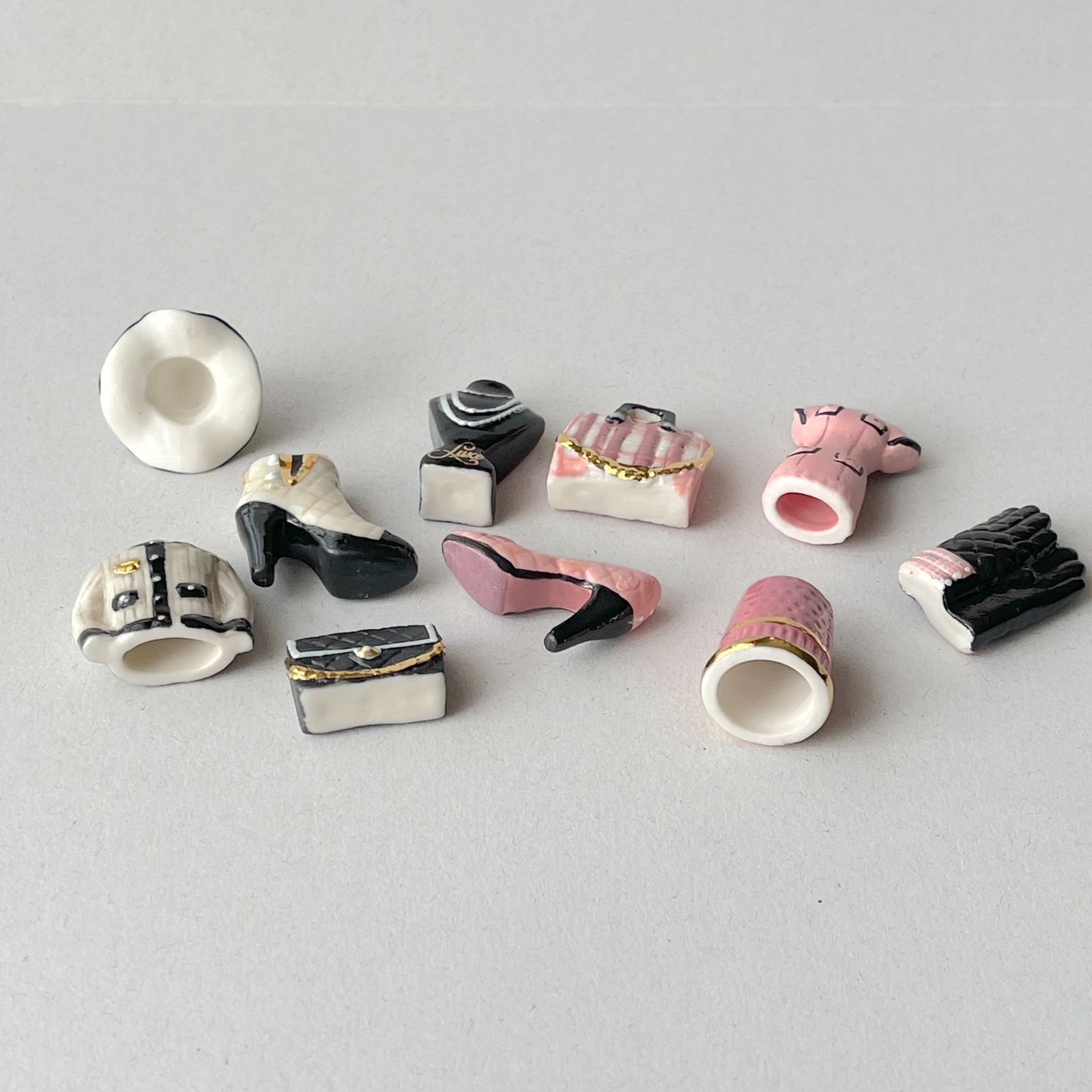 フェーヴ オートクチュール 10個 高級仕立服 フランス フェーブ