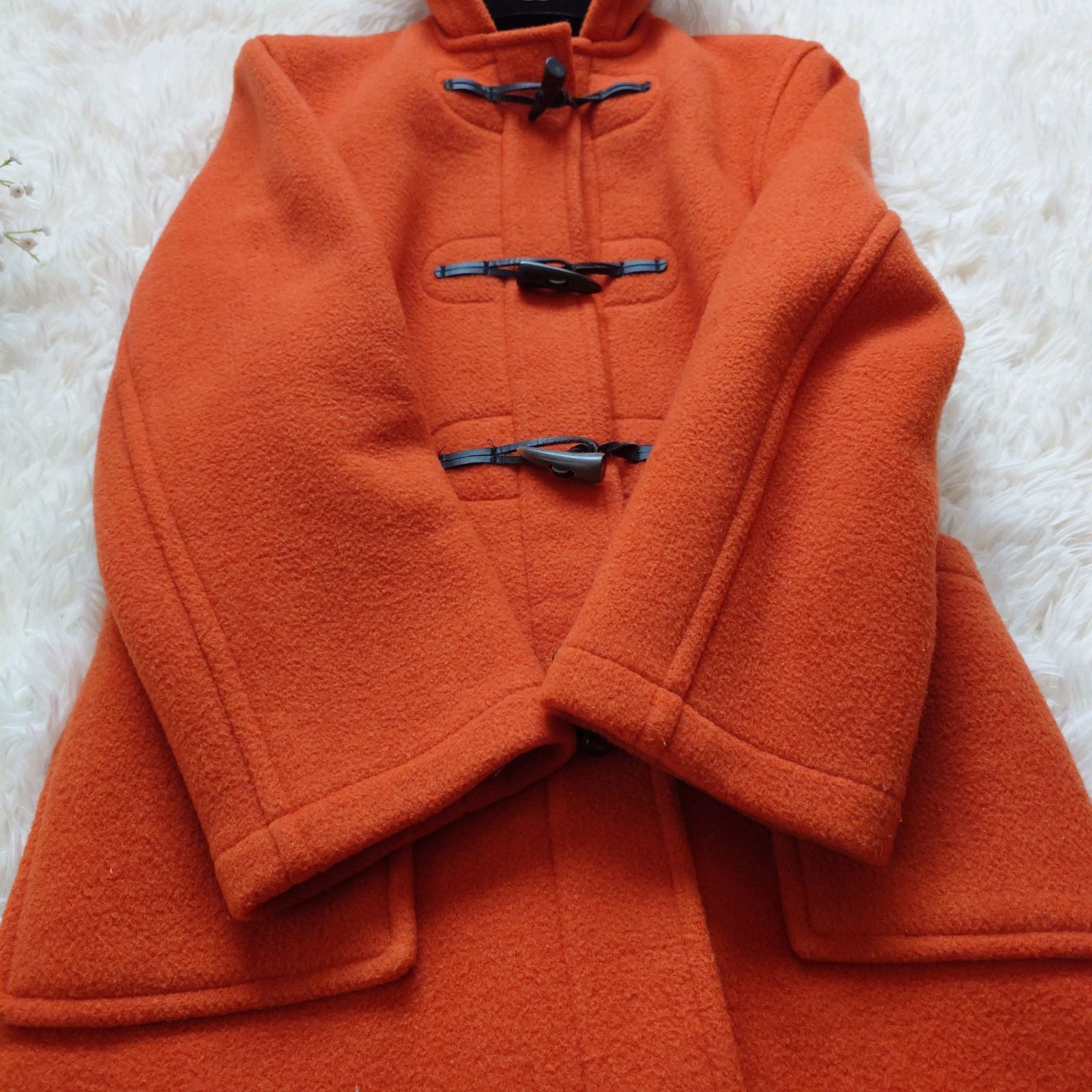 ダッフルコート　ロンドントラディション　オレンジ　38 希少カラー ロンドントラディション LONDON TRADITION ダッフルコート