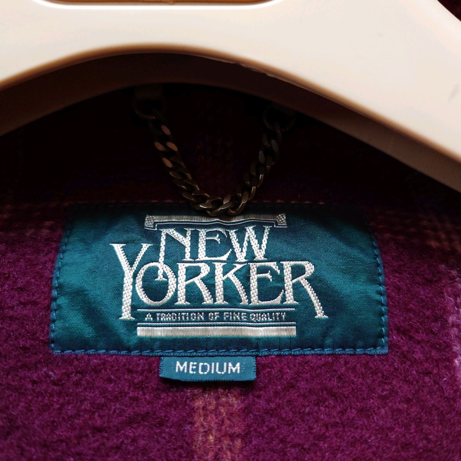 NEWYORKER ニューヨーカー ダッフルコート 90s ヘリンボーン 【公式通販】