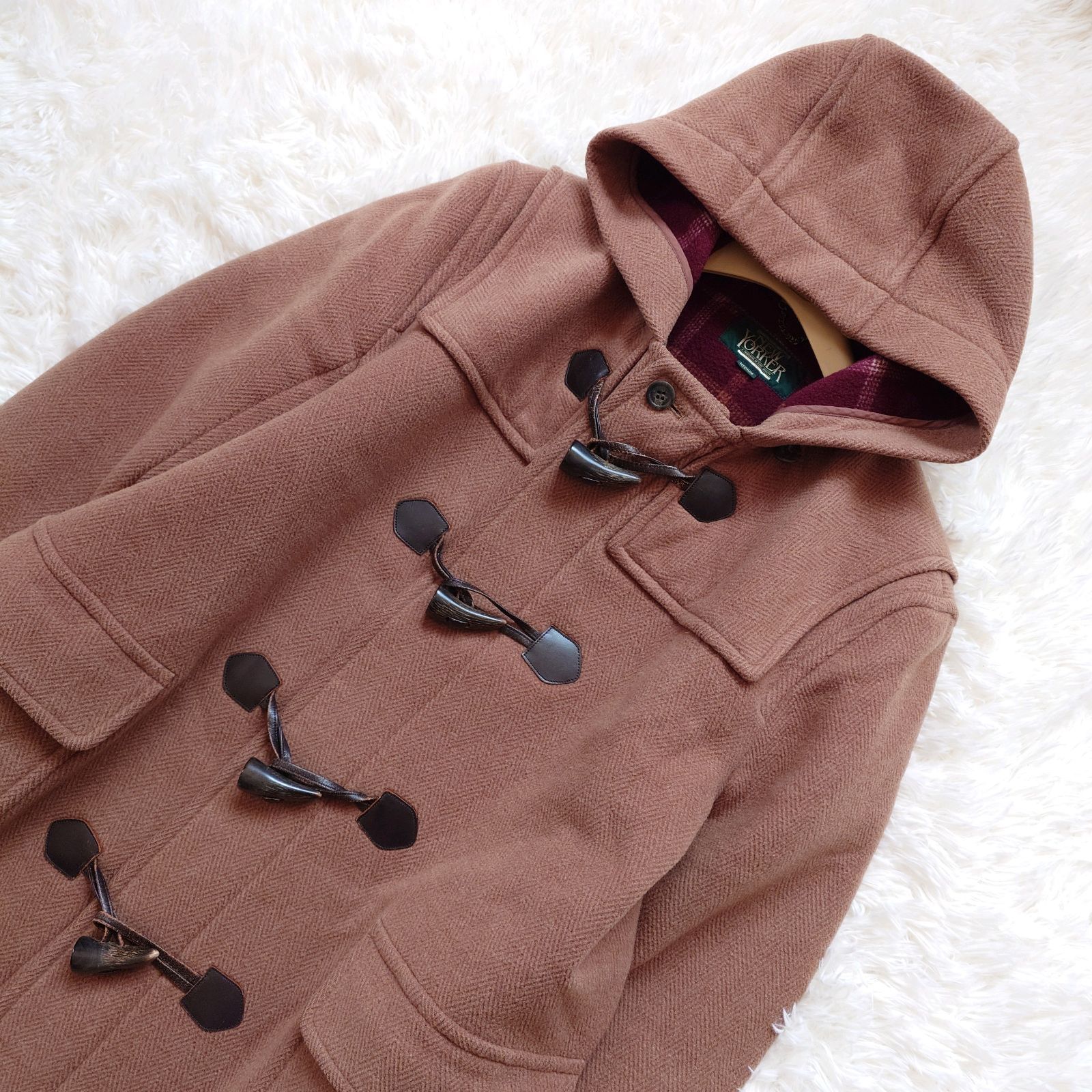 希少 90s ニューヨーカー NEW YOKER ヴィンテージ ロング丈 ダッフル