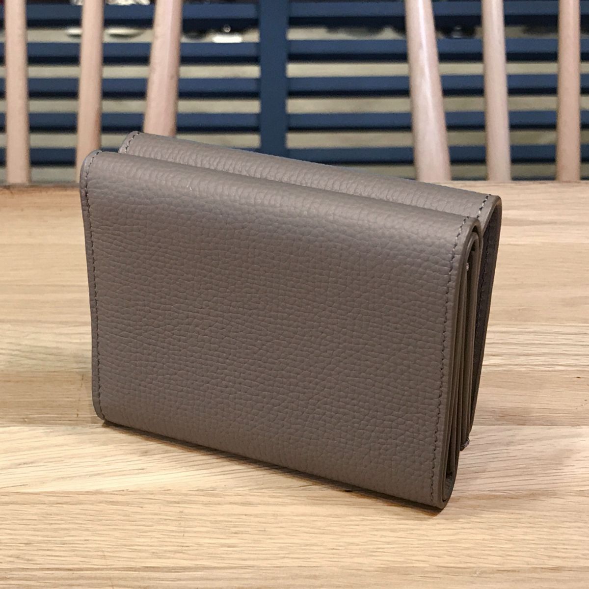 ロエベ トライフォールドウォレット 3つ折り財布 トープ 14783