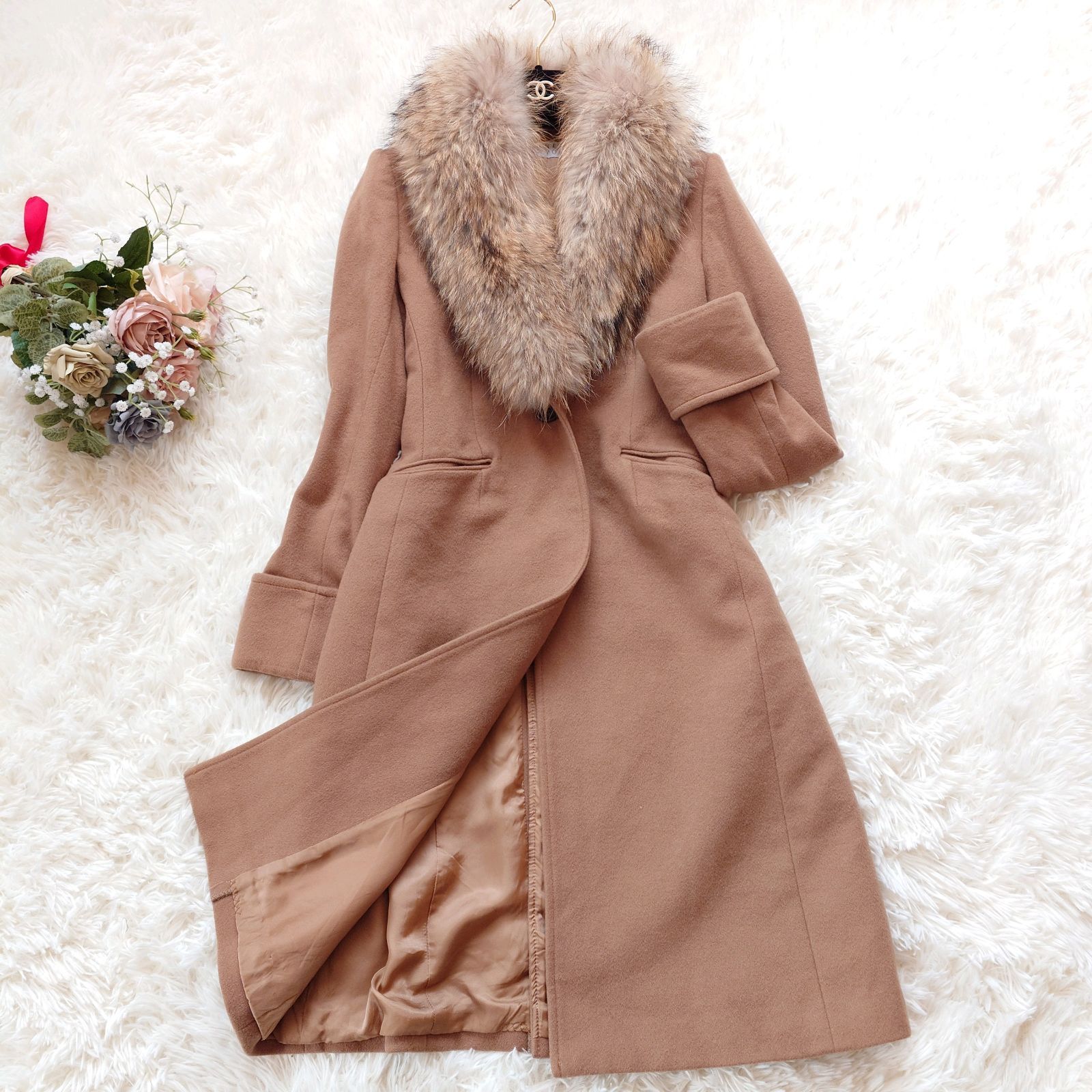 バーニーズニューヨーク BARNEYS NEWYORK チェスターコート ロング