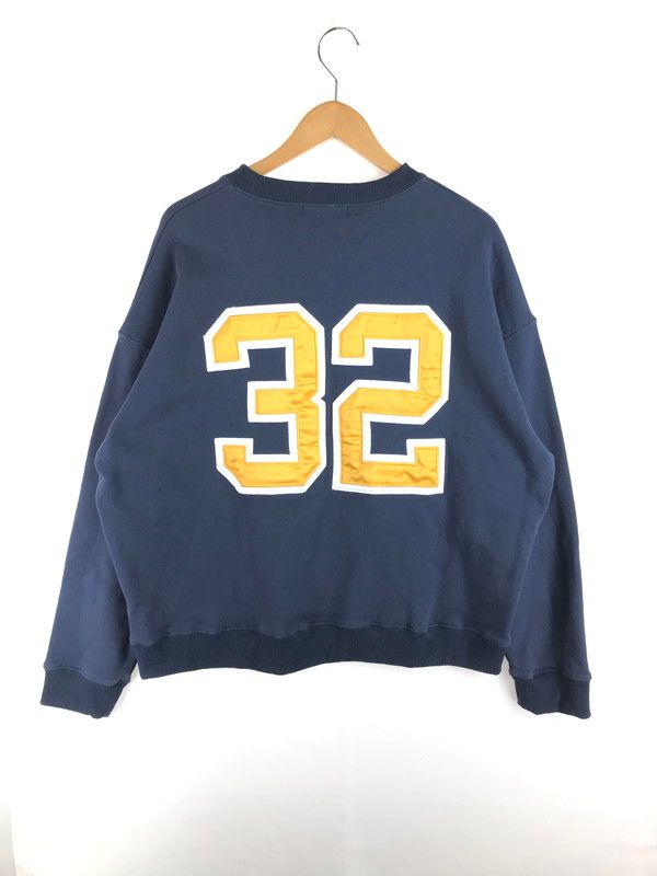 中古品】 WIND AND SEA ウィンダンシー SATIN PATCH CREWNECK