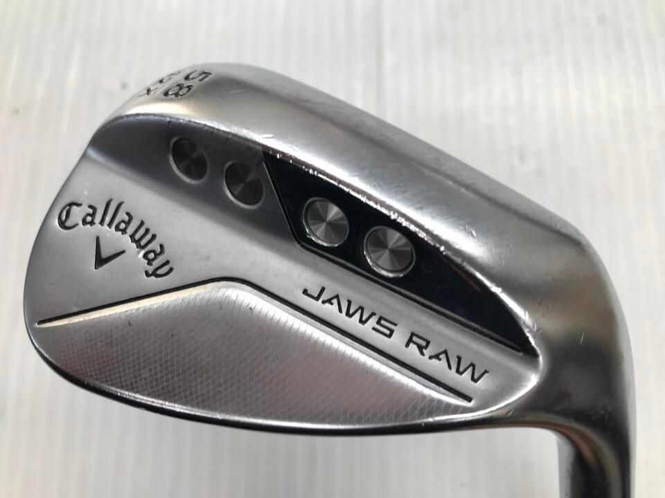 キャロウェイ JAWS RAW クロム 58度 NSプロ950 GH neo Sフレックス ウェッジ 最短