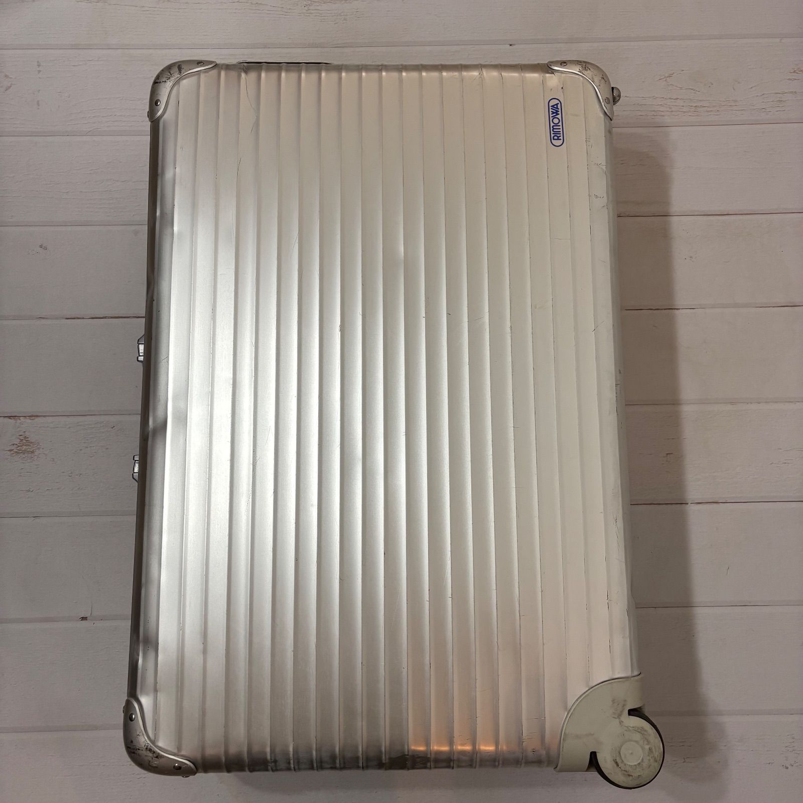 廃盤 希少 RIMOWA リモワ トパーズ シルバーインテグラル 2輪 スーツ