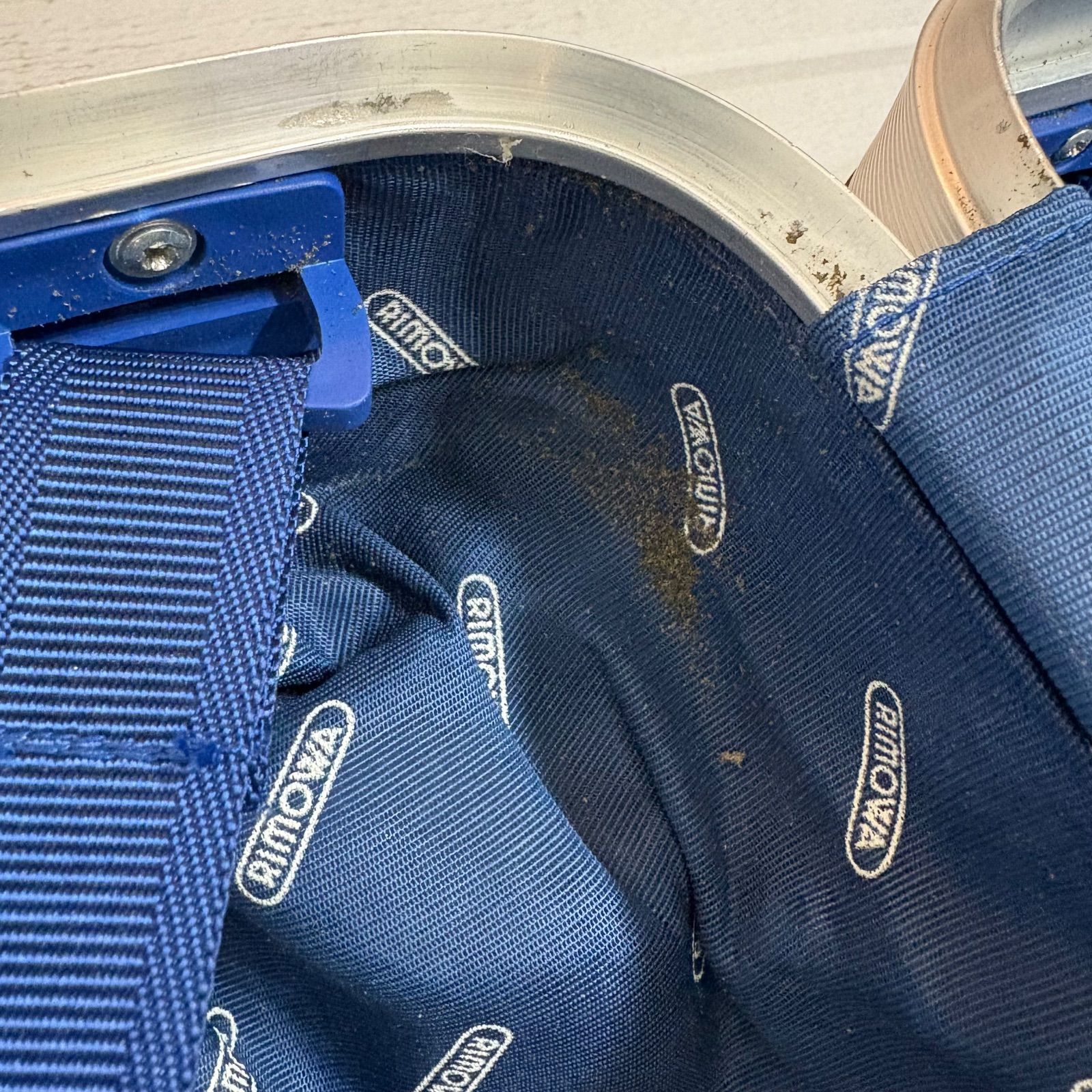 廃盤 希少 RIMOWA リモワ トパーズ シルバーインテグラル 2輪 スーツ 